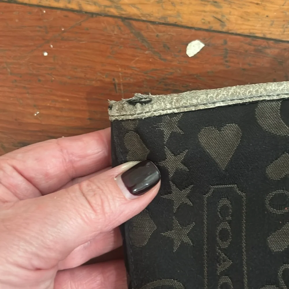 COPY - Coach Black Tote Bag with Metallic Accents - Picture 14 of 17